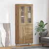 vidaXL Highboard Artisan Oak 69,5 x 34 x 180 &epsilon;&kappa;. &Epsilon;&pi;&epsilon;&xi;&epsilon;&rho;&gamma;&alpha;&sigma;&mu;έ&nu;&omicron; &xi;ύ&lambda;&omicron;