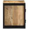 vidaXL Κομοδίνο 40x35x40 cm Στερεό ακατέργαστο ξύλο Mango