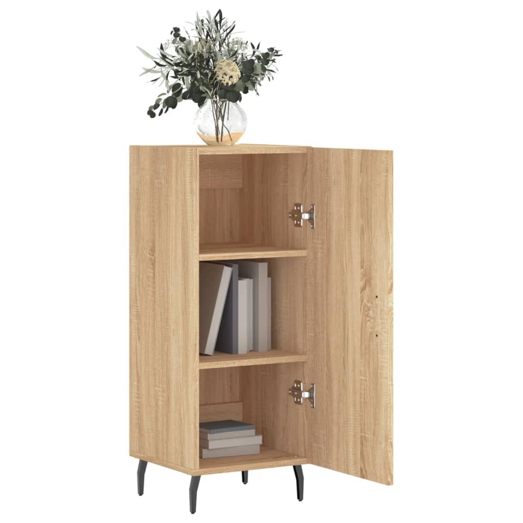 vidaXL Ντουλάπι Sonoma Δρυς 34,5x34x90 εκ. από Επεξεργασμένο Ξύλο