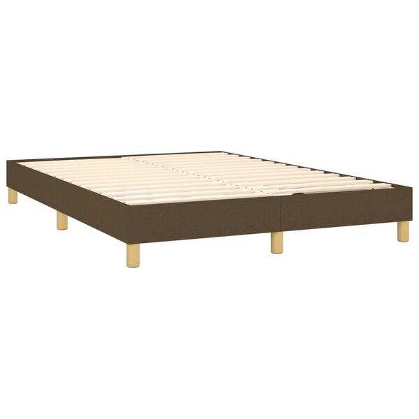 vidaXL &Kappa;&rho;&epsilon;&beta;ά&tau;&iota; Boxspring &mu;&epsilon; &Sigma;&tau;&rho;ώ&mu;&alpha; &Sigma;&kappa;&omicron;ύ&rho;&omicron; &Kappa;&alpha;&phi;έ 140x190 &epsilon;&kappa;. &Upsilon;&phi;&alpha;&sigma;&mu;ά&tau;&iota;&nu;&omicron;