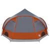 vidaXL Θόλος Τέντα με στέγη Γκρι και Πορτοκαλί 505 x 450 x 248 εκ.