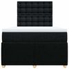 vidaXL &Kappa;&rho;&epsilon;&beta;ά&tau;&iota; Boxspring &mu;&epsilon; &Sigma;&tau;&rho;ώ&mu;&alpha; &Mu;&alpha;ύ&rho;&omicron; 120x200 &epsilon;&kappa;. &Upsilon;&phi;&alpha;&sigma;&mu;ά&tau;&iota;&nu;&omicron;