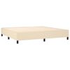 vidaXL &Kappa;&rho;&epsilon;&beta;ά&tau;&iota; Boxspring &mu;&epsilon; &Sigma;&tau;&rho;ώ&mu;&alpha; &Kappa;&rho;&epsilon;&mu; 200x200 &epsilon;&kappa;. &Upsilon;&phi;&alpha;&sigma;&mu;ά&tau;&iota;&nu;&omicron;