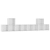 vidaXL Έ&pi;&iota;&pi;&lambda;&alpha; &Tau;&eta;&lambda;&epsilon;ό&rho;&alpha;&sigma;&eta;&sigmaf; &Sigma;&epsilon;&tau; 5 &tau;&epsilon;&mu;. &Gamma;&upsilon;&alpha;&lambda;&iota;&sigma;&tau;&epsilon;&rho;ό &Lambda;&epsilon;&upsilon;&kappa;ό &alpha;&pi;ό &Mu;&omicron;&rho;&iota;&omicron;&sigma;&alpha;&nu;ί&delta;&alpha;