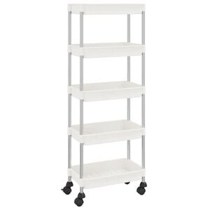 vidaXL &Tau;&rho;ό&lambda;&epsilon;ϊ &Kappa;&omicron;&upsilon;&zeta;ί&nu;&alpha;&sigmaf; 5 &Epsilon;&pi;&iota;&pi;έ&delta;&omega;&nu; &Lambda;&epsilon;&upsilon;&kappa;ό 42 x 29 x 128 &epsilon;&kappa;. &Sigma;ί&delta;&epsilon;&rho;&omicron;/ABS