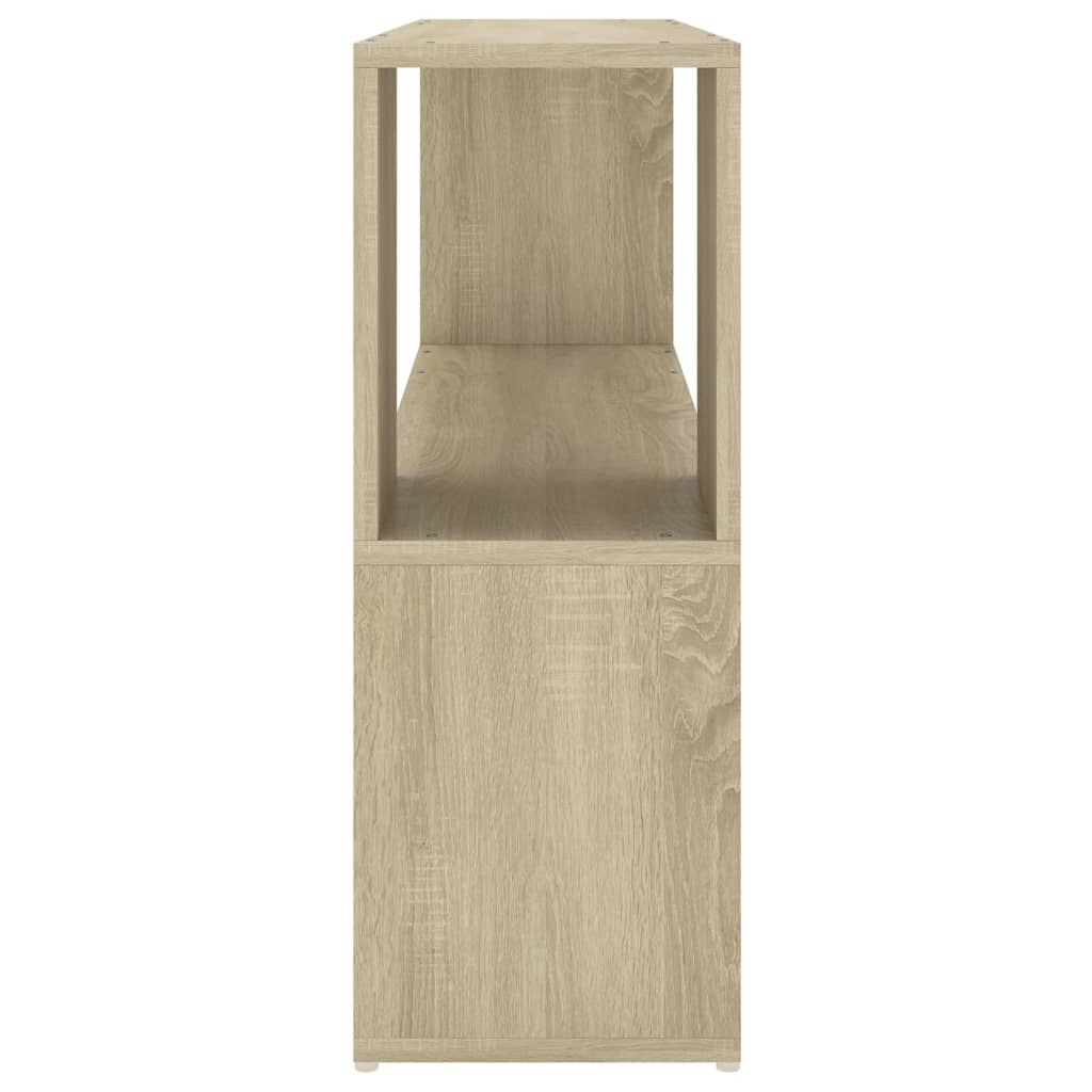 vidaXL Βιβλιοθήκη Sonoma Δρυς 100 x 24 x 63 εκ. από Επεξεργασμένο Ξύλο