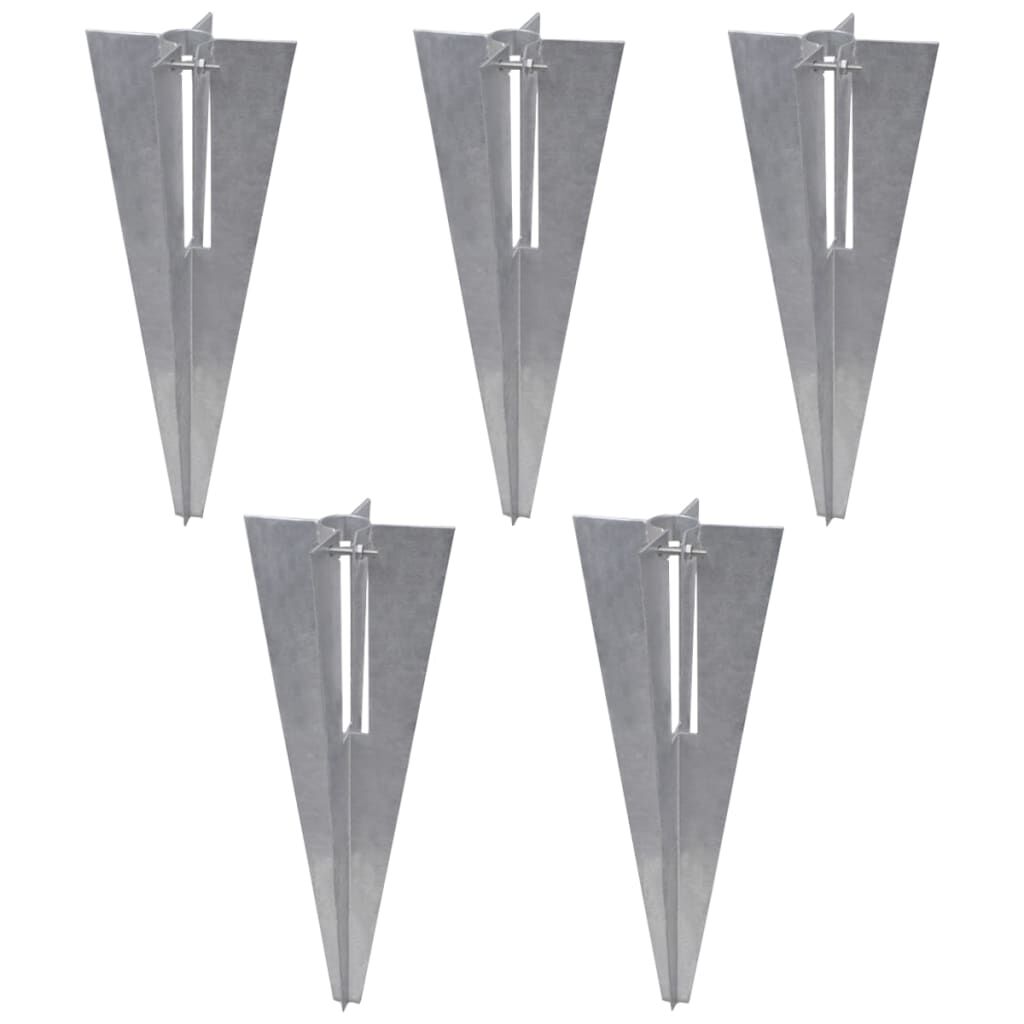 vidaXL Συρματόπλεγμα 1,25 x 15 μ. Ατσάλι + Στύλοι/Βάσεις