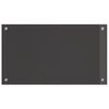 vidaXL Πίσω Πάνελ Κουζίνας Σκούρο γκρι 70 x 40 x 0.6 εκ.
