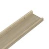 vidaXL Ράφια Τοίχου 2 τεμ. Sonoma Δρυς 40 x 9 x 3 εκ.