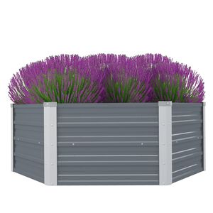 vidaXL &Zeta;&alpha;&rho;&nu;&tau;&iota;&nu;&iota;έ&rho;&alpha; &Psi;&eta;&lambda;ή &Gamma;&kappa;&rho;&iota; 129 x 129 x 45 &epsilon;&kappa;. &Gamma;&alpha;&lambda;&beta;&alpha;&nu;&iota;&sigma;&mu;έ&nu;&omicron;&sigmaf; &Chi;ά&lambda;&upsilon;&beta;&alpha;&sigmaf;