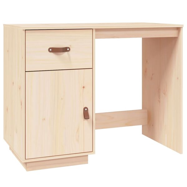 vidaXL Γραφείο 95x50x75 εκ. από Μασίφ Ξύλο Πεύκου