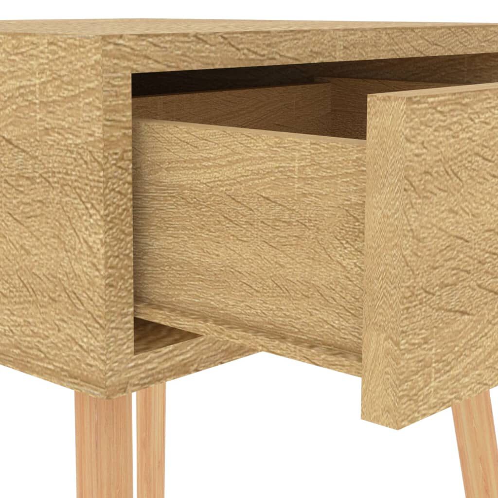 vidaXL Κομοδίνο Sonoma Δρυς 40 x 40 x 56 εκ. από Επεξεργασμένο Ξύλο