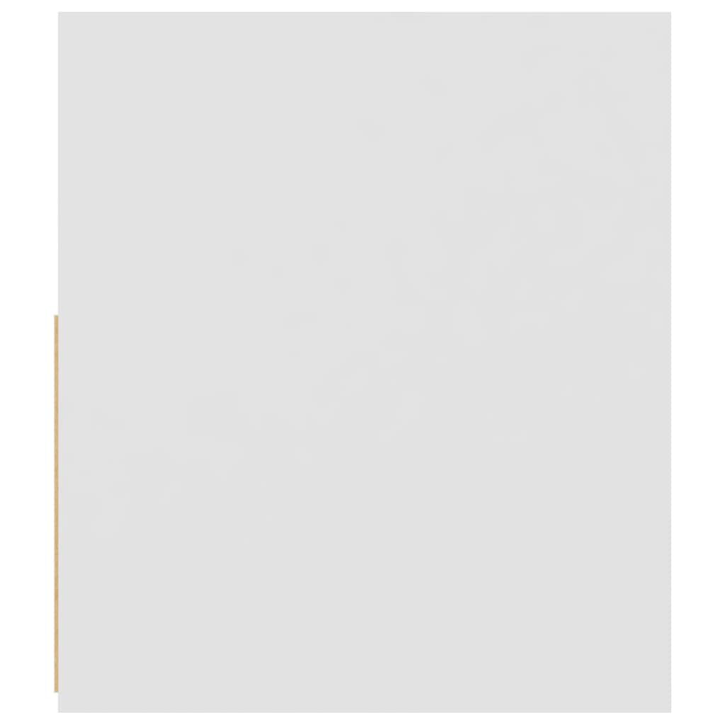 vidaXL Έπιπλο Τηλεόρασης με LED Λευκό 120x35x40 εκ.