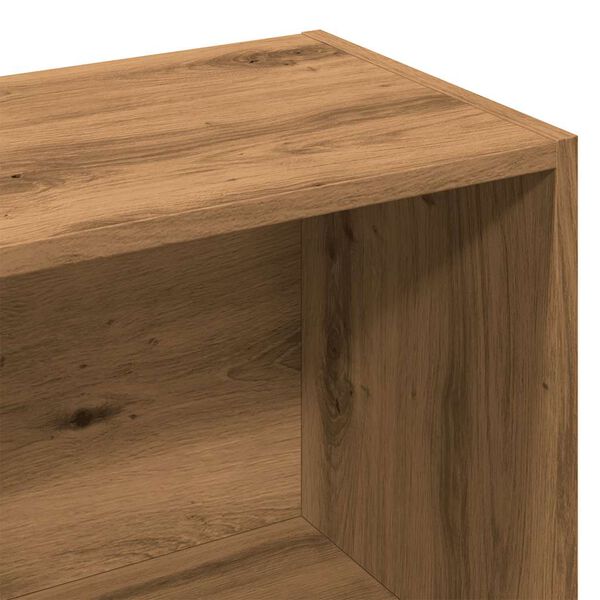 vidaXL Βιβλιοθήκη Artisan Δρυς 98x29x97,5 εκ. Επεξεργασμένο Ξύλο
