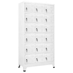 vidaXL &Phi;&omicron;&rho;&iota;&alpha;&mu;ό&sigmaf; 90 x 40 x 180 &epsilon;&kappa;. &Mu;&epsilon;&tau;&alpha;&lambda;&lambda;&iota;&kappa;ό&sigmaf; &mu;&epsilon; 18 &Tau;&mu;ή&mu;&alpha;&tau;&alpha;