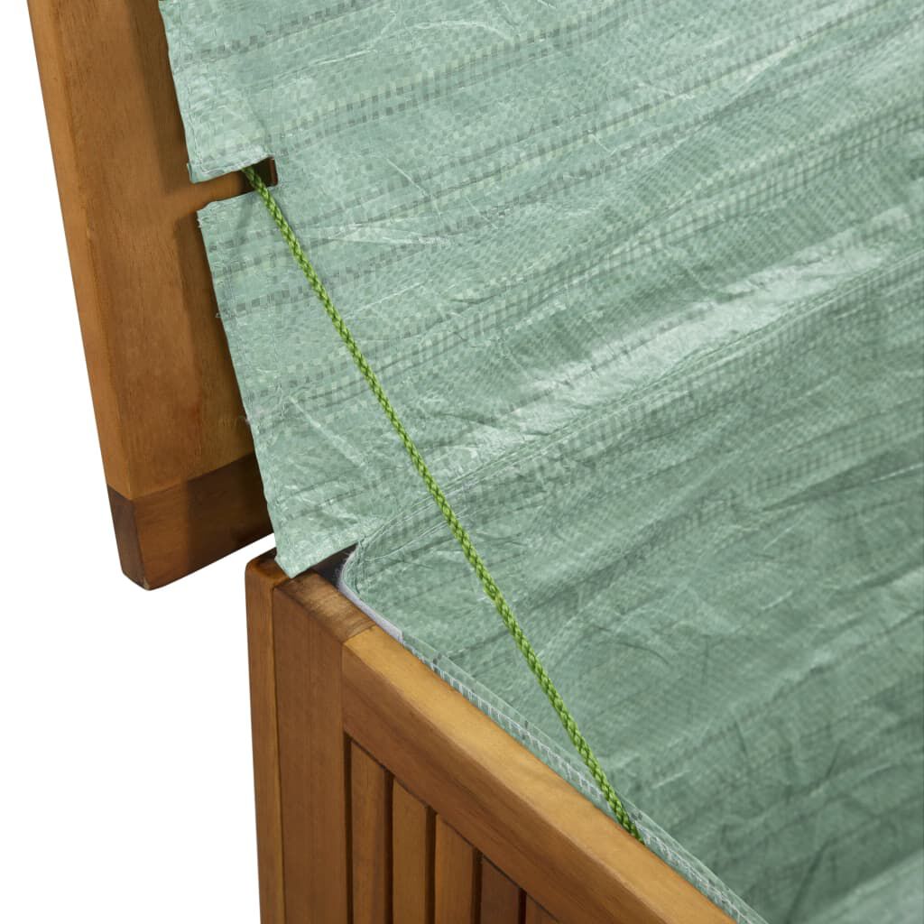 vidaXL Μπαούλο Αποθήκευσης Κήπου 150x50x58 εκ. από Μασίφ Ξύλο Ακακίας