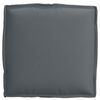 vidaXL Μαξιλάρι παλέτας για κάθισμα 2 pcs Ανθρακί 40 x 40 x 8 εκ.