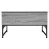vidaXL Τραπεζάκι Σαλονιού Γκρι Sonoma 70x50x40 εκ. Επεξ. Ξύλο/Μέταλλο