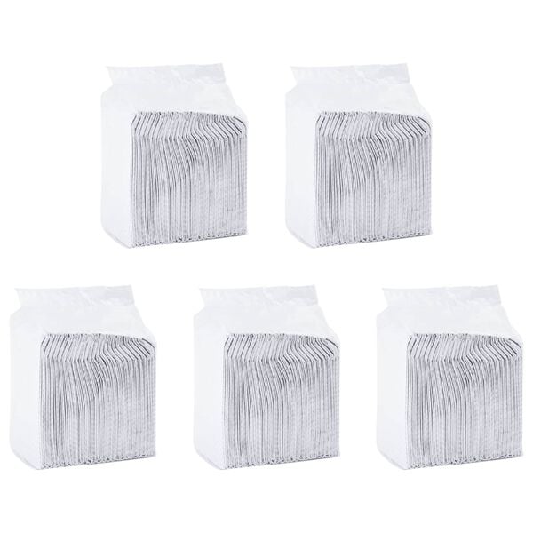 vidaXL Πατάκι Εκπαίδευσης Κατοικιδίου Μονόχρωμο 300 pcs 120 x 80 cm