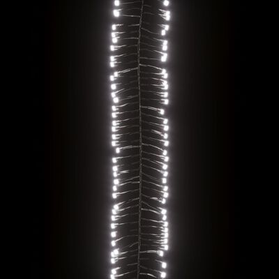 vidaXL Φωτάκια Cluster με 1000 LED Ψυχρό Λευκό 11 μ. από PVC