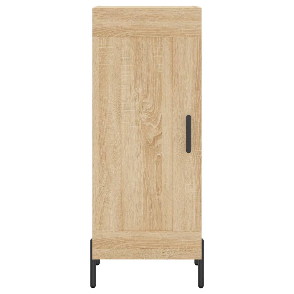 vidaXL Ντουλάπι Sonoma Δρυς 34,5x34x90 εκ. από Επεξεργασμένο Ξύλο