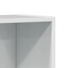 vidaXL Βιβλιοθήκη Γυαλιστερό Λευκό 40x24x109 εκ. Επεξεργασμένο Ξύλο