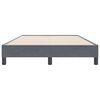 vidaXL Box Spring &Kappa;&rho;&epsilon;&beta;ά&tau;&iota; &chi;&omega;&rho;ί&sigmaf; &sigma;&tau;&rho;ώ&mu;&alpha; &Sigma;&kappa;&omicron;ύ&rho;&omicron; &gamma;&kappa;&rho;&iota; 120x220cm &Beta;&epsilon;&lambda;&omicron;ύ&delta;&iota;&nu;&omicron;