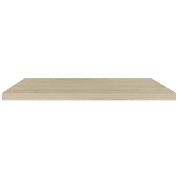 vidaXL Ράφια Τοίχου 4 τεμ. Χρώμα Δρυός 90x23,5x3,8 εκ. MDF