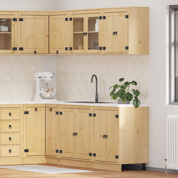 vidaXL &Nu;&tau;&omicron;&upsilon;&lambda;&alpha;&pi;&iota;&omicron;ύ &mu;&epsilon; &rho;ά&phi;&iota; SKI 4 pcs &Mu;έ&lambda;&iota; &Kappa;&alpha;&phi;έ &Sigma;&tau;&epsilon;&rho;&epsilon;ά &xi;&upsilon;&lambda;&epsilon;ί&alpha; &pi;&epsilon;ύ&kappa;&omicron;&upsilon;