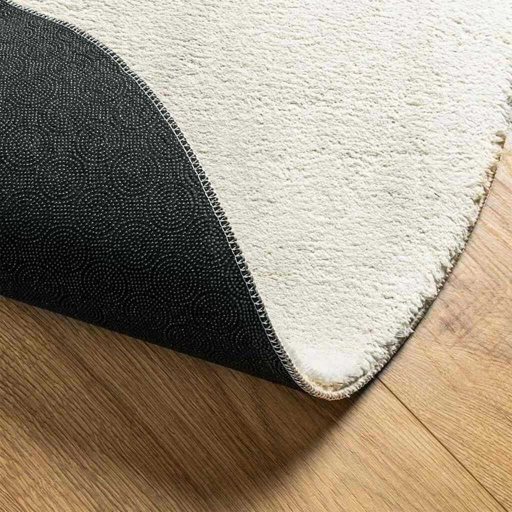 vidaXL Χαλί Κρεμ 80 x 150 cm Πολυεστέρας