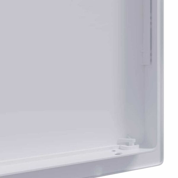 vidaXL Πίνακες Πρόσβασης 2 pcs Λευκό 15 x 15 x 2 εκ. ΑΒΣ Πλαστικό