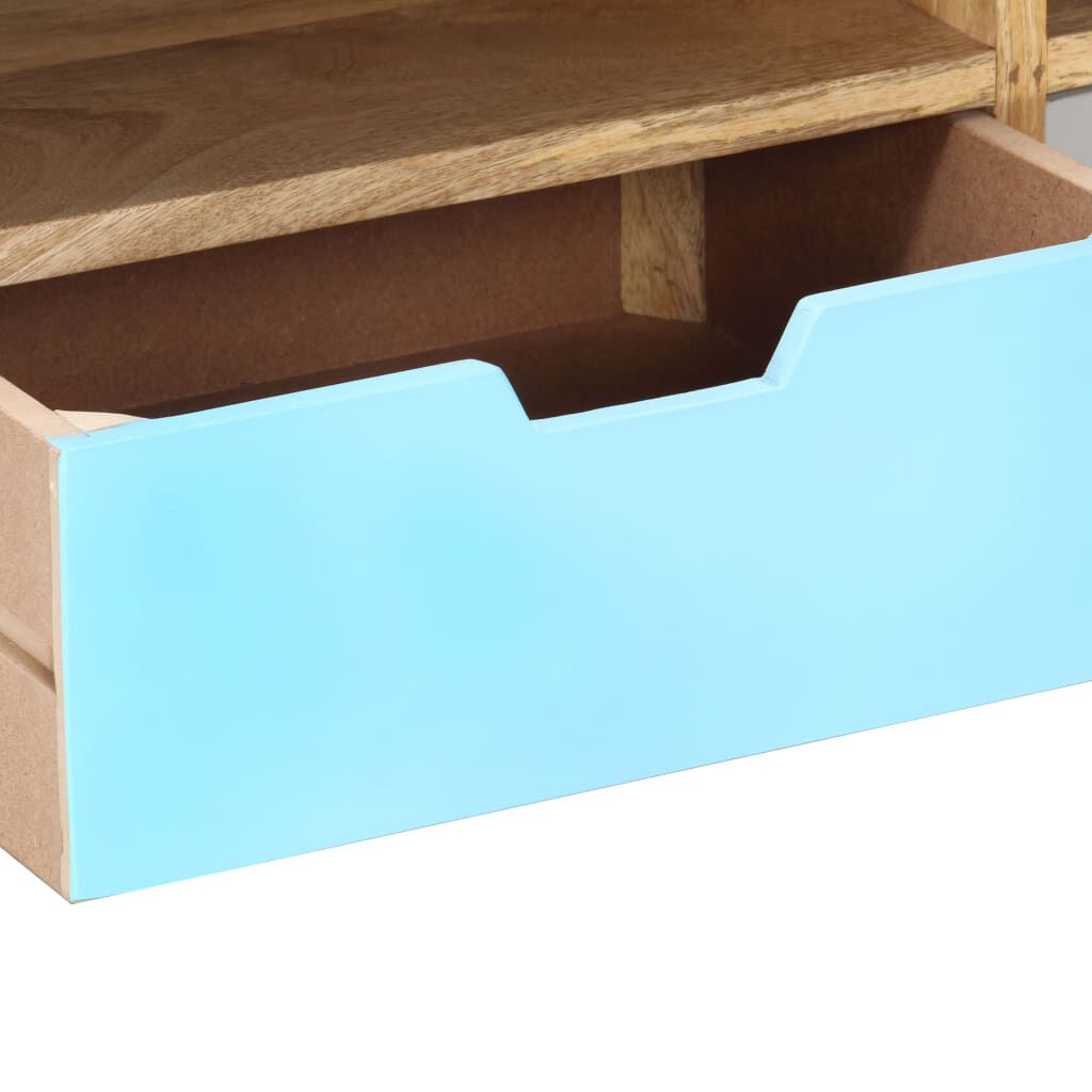 vidaXL Έπιπλο Τηλεόρασης 110 x 35 x 48 εκ. από Μασίφ Ξύλο Μάνγκο