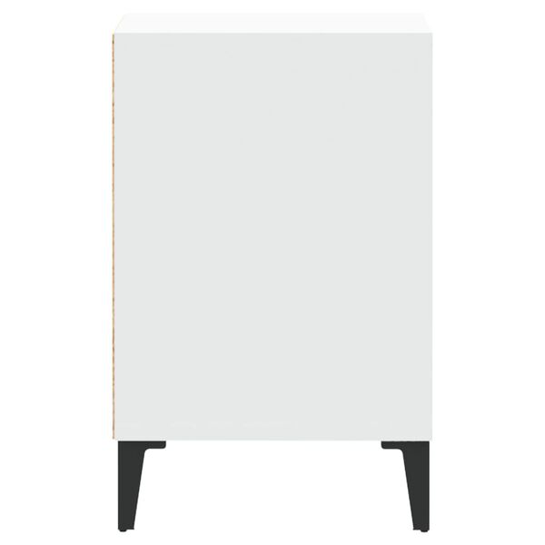 vidaXL Έπιπλο Τηλεόρασης Λευκό 100 x 35 x 55 εκ. Επεξεργασμένο Ξύλο