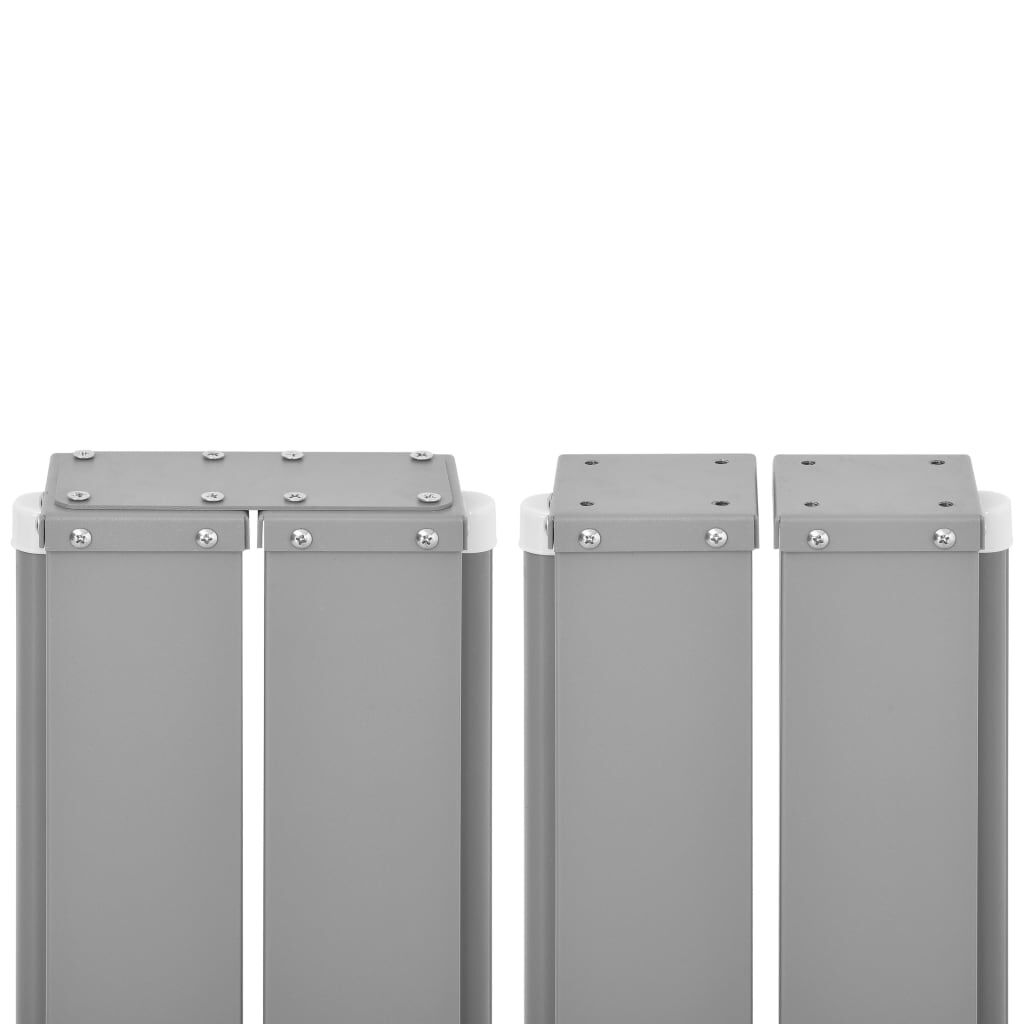 vidaXL Σκίαστρο Πλαϊνό Συρόμενο Κρεμ 160 x 600 εκ.