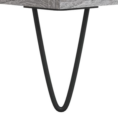 vidaXL Κομοδίνα 2 τεμ. Γκρι Sonoma 40x35x50 εκ. από Επεξεργασμένο Ξύλο