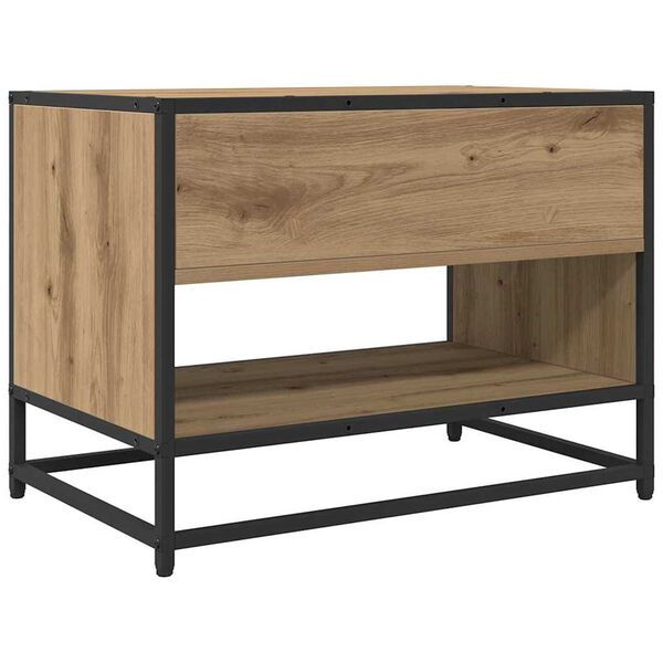 vidaXL Ντουλάπι TV artisan δρυς 61 x 40 x 46 εκ Επεξεργασμένο ξύλο