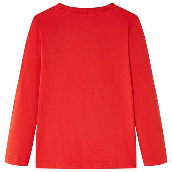 Μπλουζάκι Παιδικό Μακρυμάνικο Κόκκινο 128