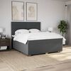 vidaXL &Kappa;&rho;&epsilon;&beta;ά&tau;&iota; Boxspring &mu;&epsilon; &Sigma;&tau;&rho;ώ&mu;&alpha; &Sigma;&kappa;&omicron;ύ&rho;&omicron; &Gamma;&kappa;&rho;&iota; 200x200 &epsilon;&kappa;. &Upsilon;&phi;&alpha;&sigma;&mu;ά&tau;&iota;&nu;&omicron;