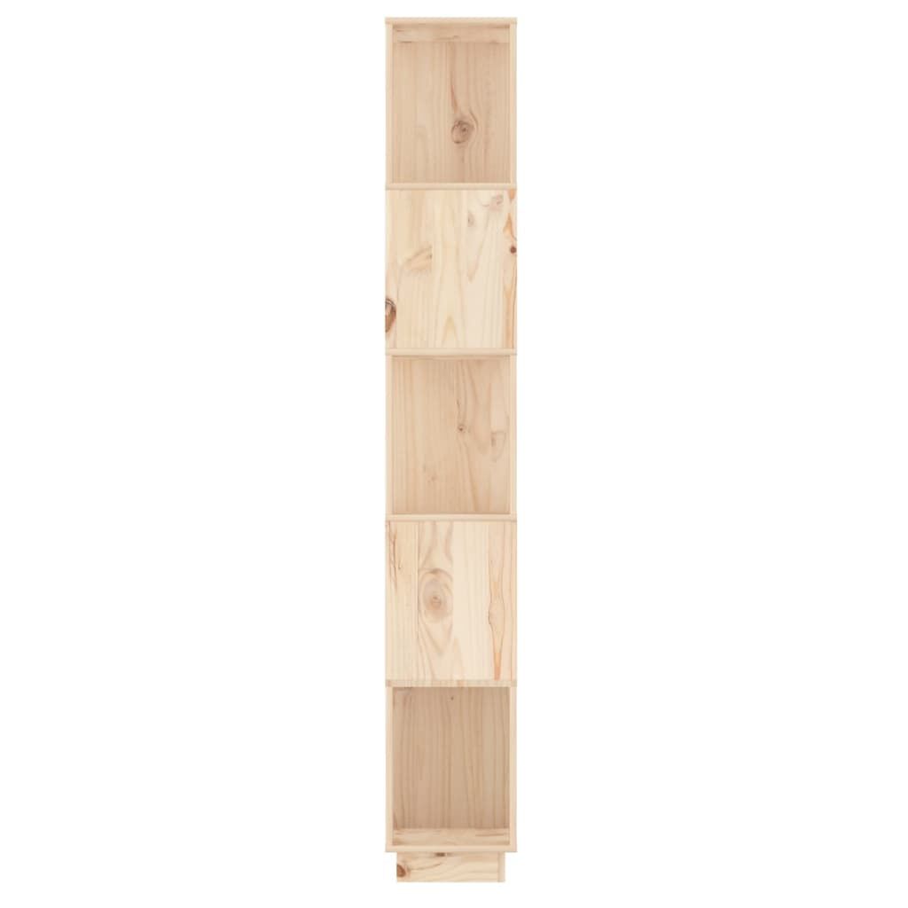 vidaXL Βιβλιοθήκη/Διαχωριστικό Χώρου 51x25x163,5 εκ. Μασίφ Ξύλο Πεύκου