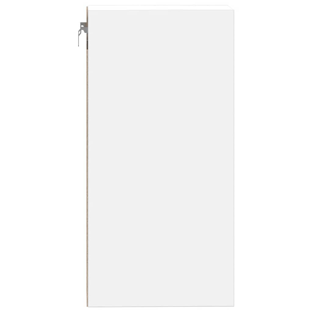 vidaXL κρεμαστό ντουλάπι Riga λευκό 40x29,5x60 cm
