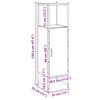 vidaXL Ντουλάπι μπάνιου Δρυς τεχνίτης 33x33x120,5 cm