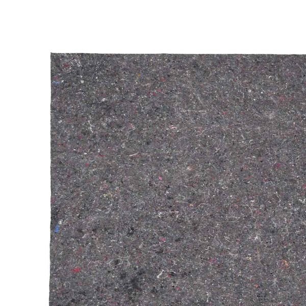 vidaXL Αντιολισθητικό μαλλί ζωγράφου 50 m 220 g/m² Γκρι