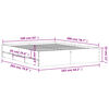vidaXL Πλαίσιο Κρεβατιού με συρτάρια Sonoma Δρυς 160x200εκ. Επεξ. Ξύλο