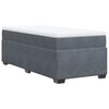 vidaXL &Kappa;&rho;&epsilon;&beta;ά&tau;&iota; Boxspring &mu;&epsilon; &Sigma;&tau;&rho;ώ&mu;&alpha; &Sigma;&kappa;&omicron;ύ&rho;&omicron; &Gamma;&kappa;&rho;&iota; 90x190 &epsilon;&kappa;. &Beta;&epsilon;&lambda;&omicron;ύ&delta;&iota;&nu;&omicron;