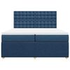 vidaXL &Kappa;&rho;&epsilon;&beta;ά&tau;&iota; Boxspring &mu;&epsilon; &Sigma;&tau;&rho;ώ&mu;&alpha; &Mu;&pi;&lambda;&epsilon; 200x200 &epsilon;&kappa;. &Upsilon;&phi;&alpha;&sigma;&mu;ά&tau;&iota;&nu;&omicron;