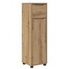 vidaXL &Nu;&tau;&omicron;&upsilon;&lambda;ά&pi;&iota; &Mu;&pi;ά&nu;&iota;&omicron;&upsilon; Artisan Oak 30,5 x 30 x 101 &epsilon;&kappa;