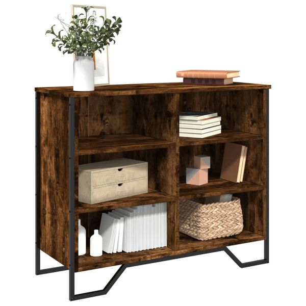 vidaXL Ντουλάπι Καπνιστή Δρυς 91x35,5x74,5 εκ. Επεξεργασμένο Ξύλο