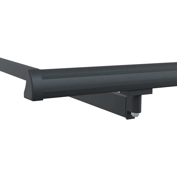 vidaXL Σκελετός Τέντας Ανθρακί 2.5 x 2 m Μέταλλο