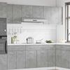 vidaXL Κρεμαστό Ντουλάπι "Lyon" Γκρι Σκυρόδεμα 30x31x60 εκ. από Τεχνητό Ξύλο