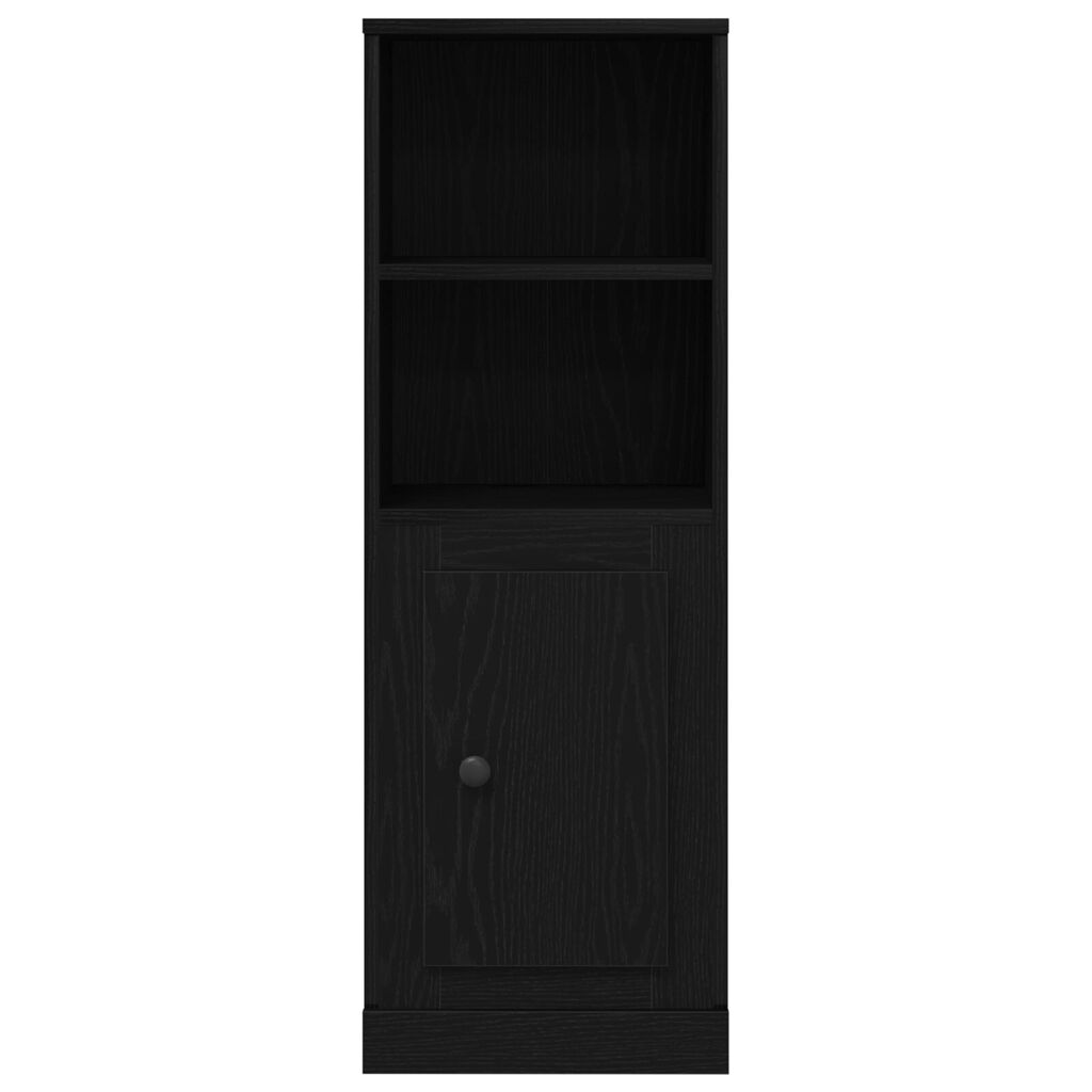 vidaXL Υψηλός Ντουλάπι Μαύρο Δρύς 36x35.5x103.5 εκ Επεξεργασμένο Ξύλο